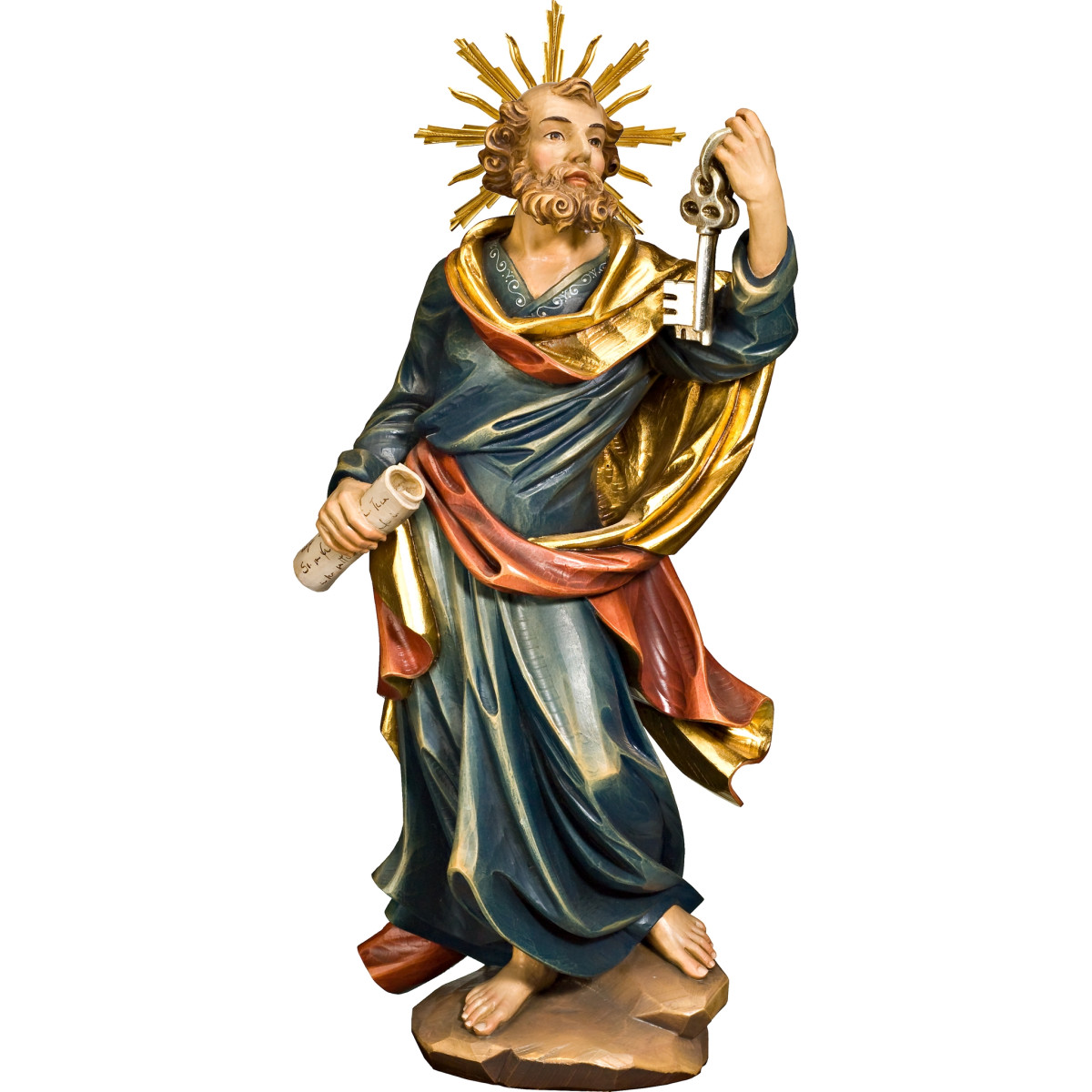 San Pedro con aureola